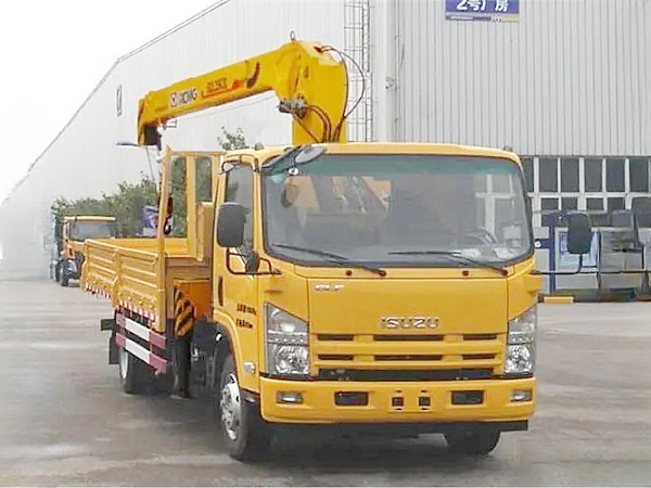 ISUZU Boom Crane Trucks-truck crane-truck mounted crane 6.3~8 tons