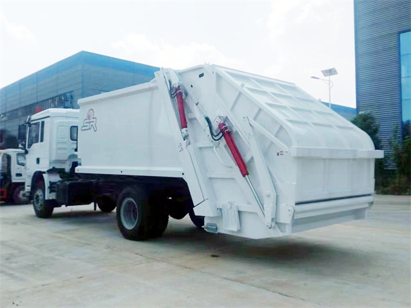 Shacman garbage truck price-garbage compactor truck 15cbm