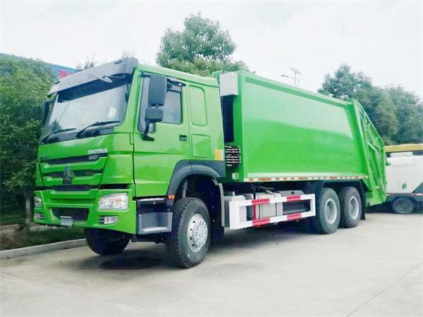 HOWO 6X4 garbage truck price-garbage compactor truck 20cbm