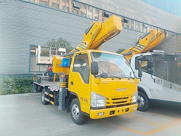ISUZU aerial working truck-high-altitude operation trucks telescopic 18~22m
