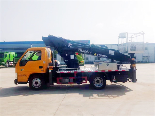 JMC aerial working truck-high-altitude operation trucks telescopic 29m