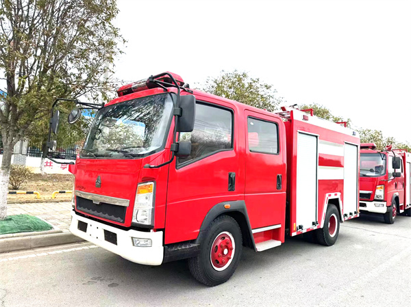 HOWO fire truck-fire fighting truck price 8000L water and 2000L foam