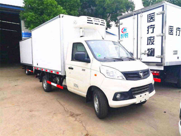 FOTON mini refrigerator trucks-small freezer truck 2.8m