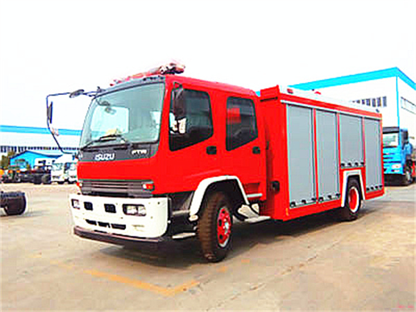 ISUZU fire fighting truck price-fire truck 8000L water and 2000L foam