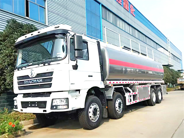 Shacman 8X4 heavy duty truck fuel tanks-truck aluminum fuel tanks 30000 litres