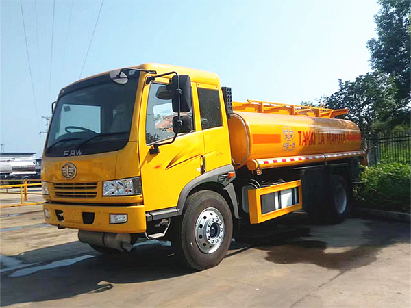 Faw truck fuel tank-mini fuel tank truck 10000 litre