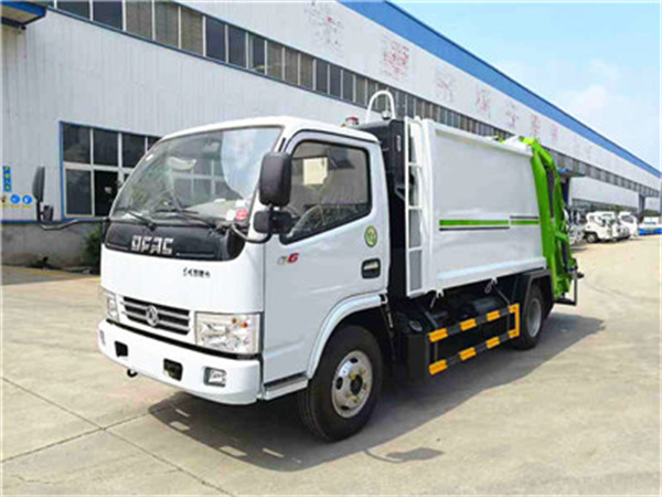 Dongfeng garbage trucks-small garbage compactor truck-garbage truck 7m3