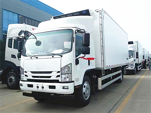 ISUZU truck refrigeration-refrigerated truck for frozen food transport 7m