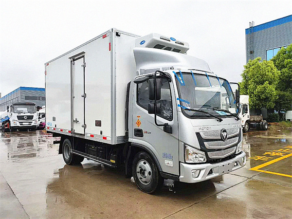 Foton 4 ton refrigerated truck-light duty refrigerated truck-carrier freezer truck 4.2m