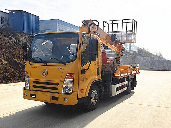 Dayun multifunction truck bed hydraulic lift-high altitude work vehicle 20m