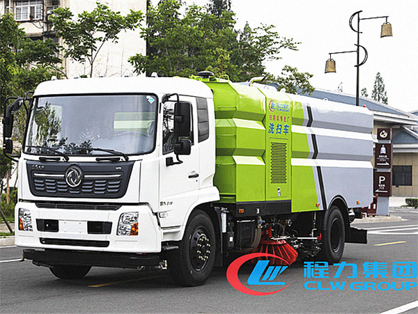 Dongfeng dust suction truck-washing and sweeping vehicle 16cbm