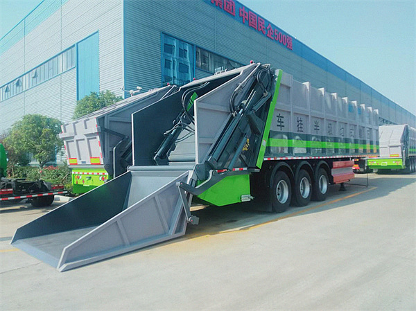 Trailer for garbage truck manufactuerer garbage compactor truck 50cbm