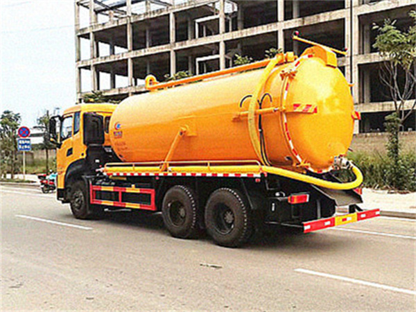 Dongfeng suction truck 20m3 vacuum sewage suction truck 6x4 sewage vacuum truck