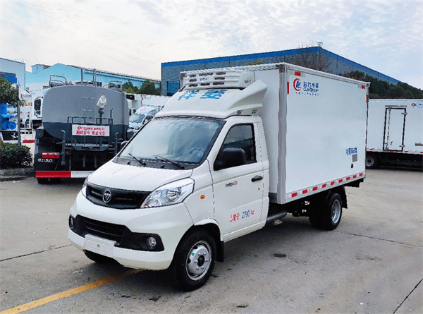 Foton V2 4X2 freezer trucks small refrigerated truck for sale thermoking truck refrigeration